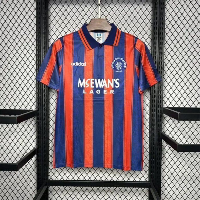 Retro Rangers Away Kit 1993 1994 Football Jersey - PURECLO