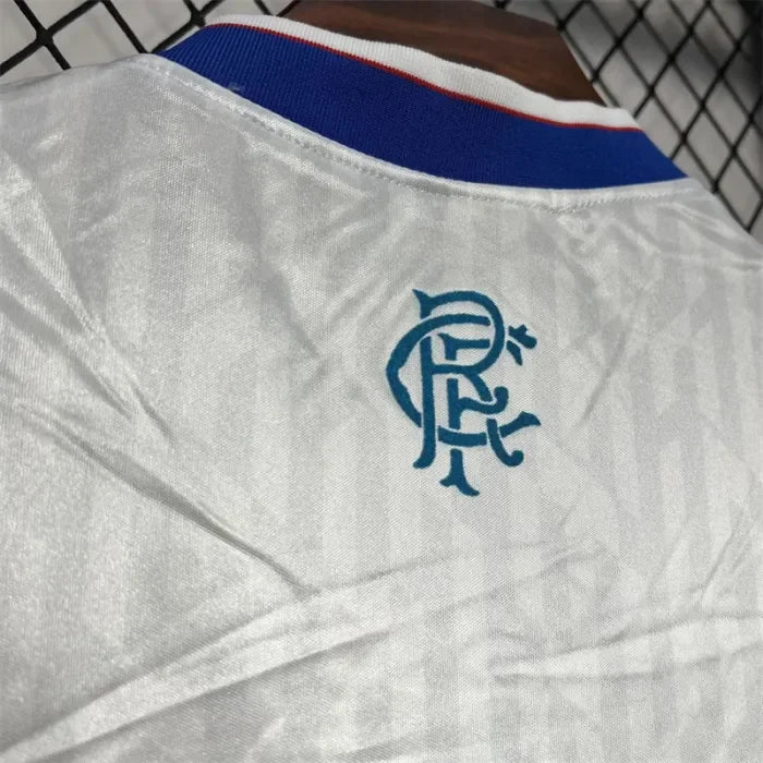 Retro Rangers Away Kit 1990 1992 Football Jersey - PURECLO