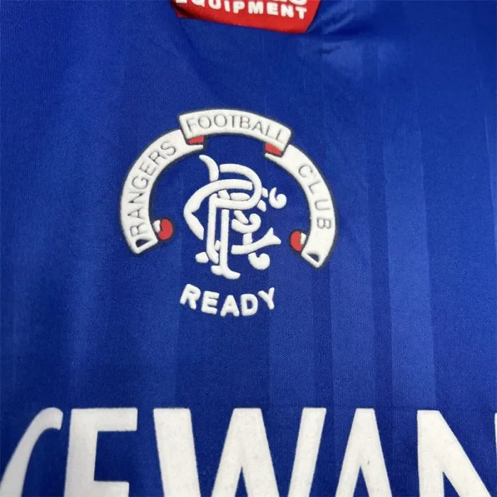 Retro Rangers Home Kit 1992 1994 Football Jersey - PURECLO