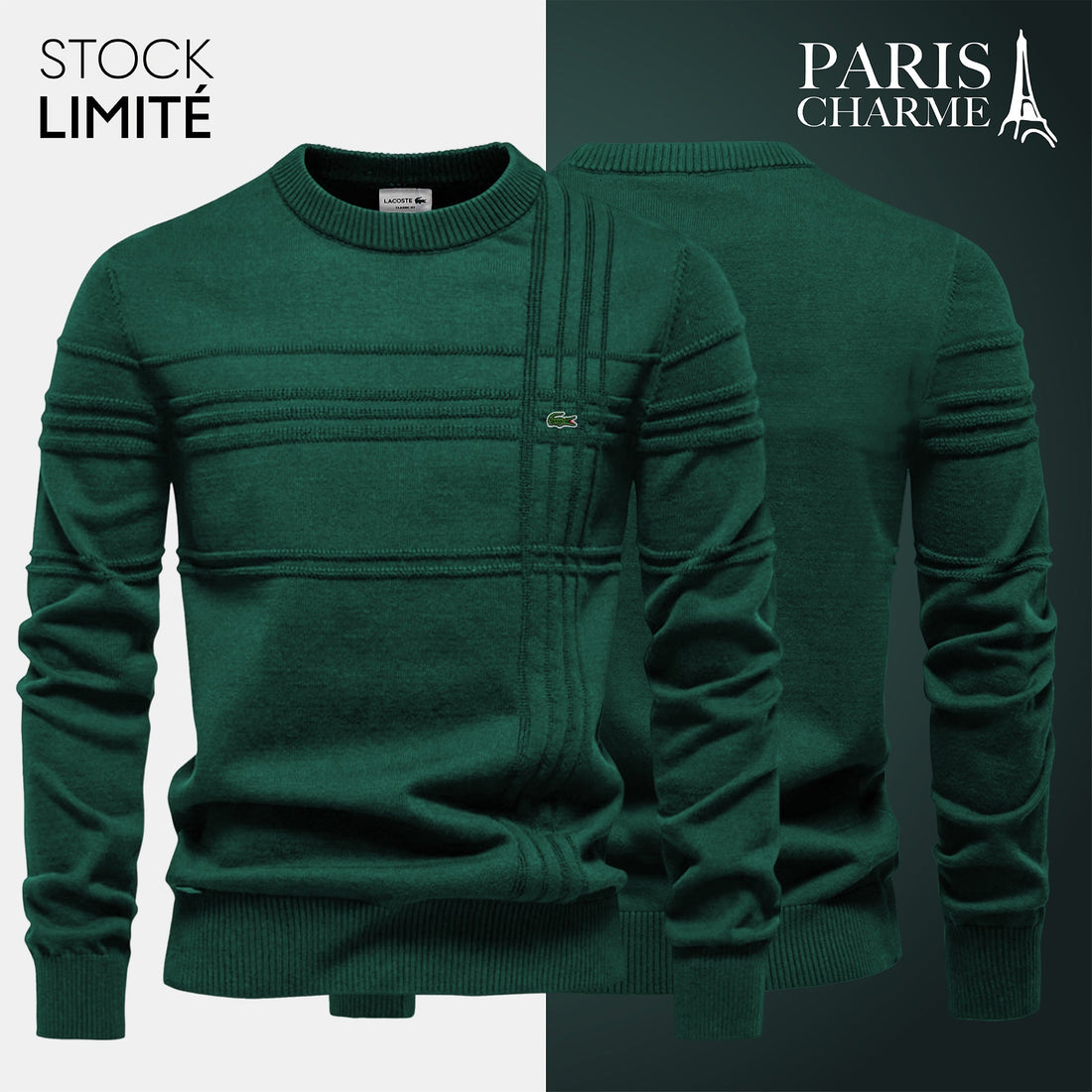 Pull Homme Texturé LC™ (DÉSTOCKAGE) - PURECLO