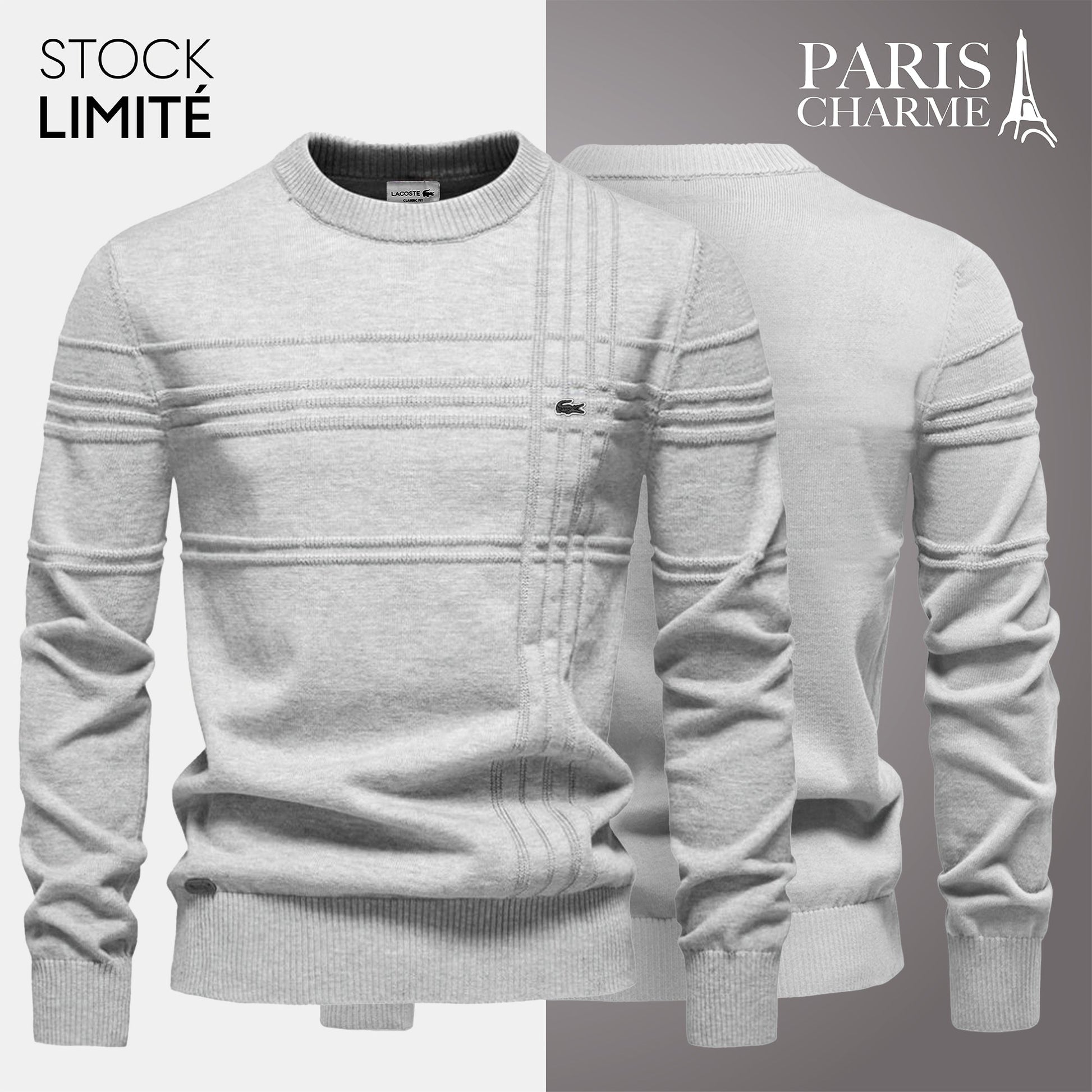 Pull Homme Texturé LC™ (DÉSTOCKAGE) - PURECLO