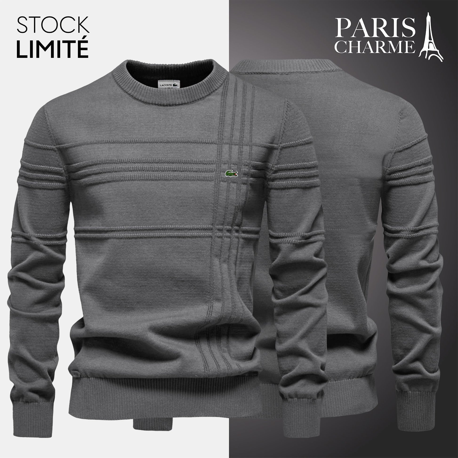 Pull Homme Texturé LC™ (DÉSTOCKAGE) - PURECLO