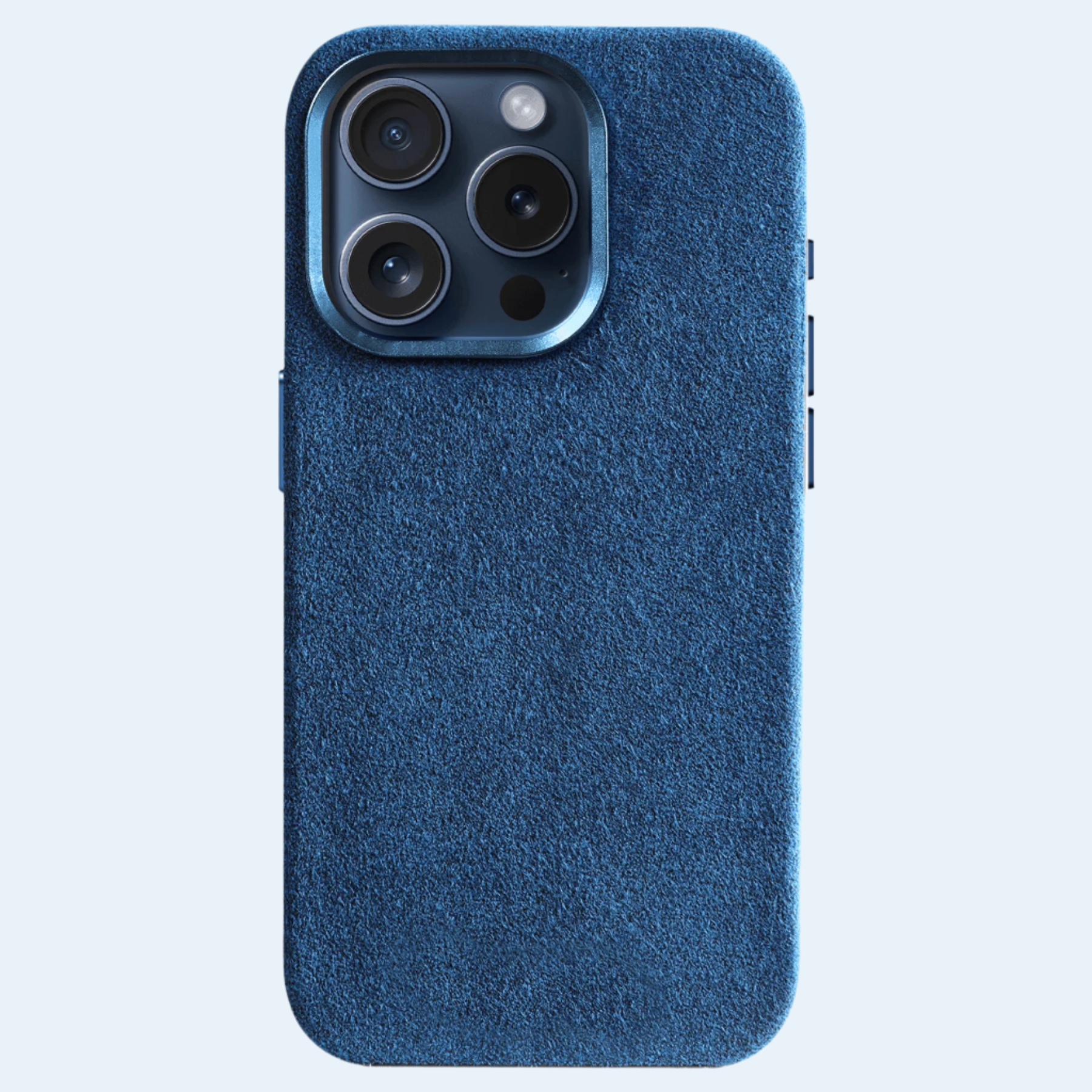 Alcantara Case - Ocean Blue