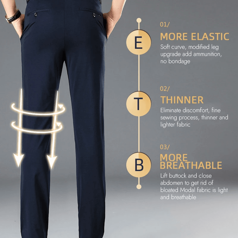 💥CLEARANCE👑Fliwos® Men's Stretch Iron-free Dress Pants - PURECLO