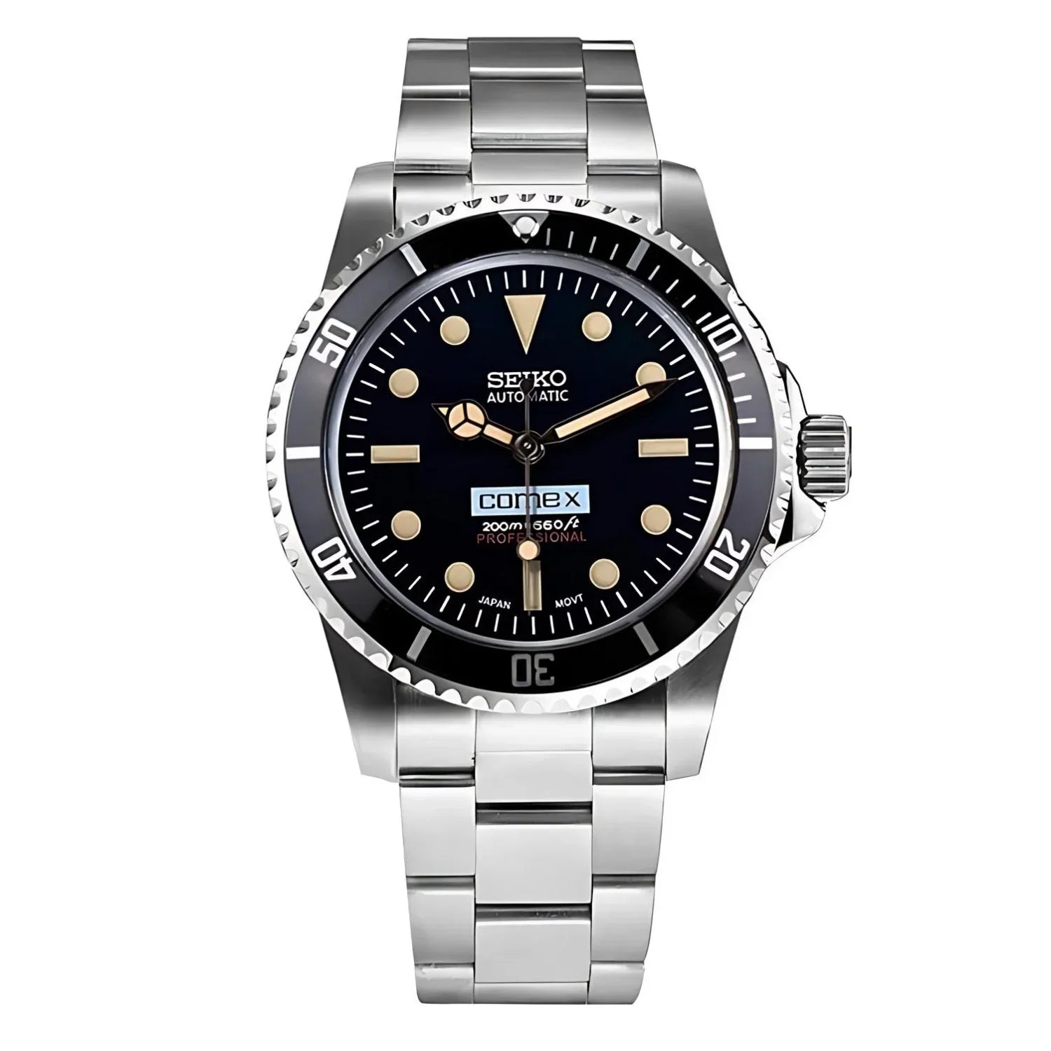 WATCH MOD MARINER | BLACK COMEX