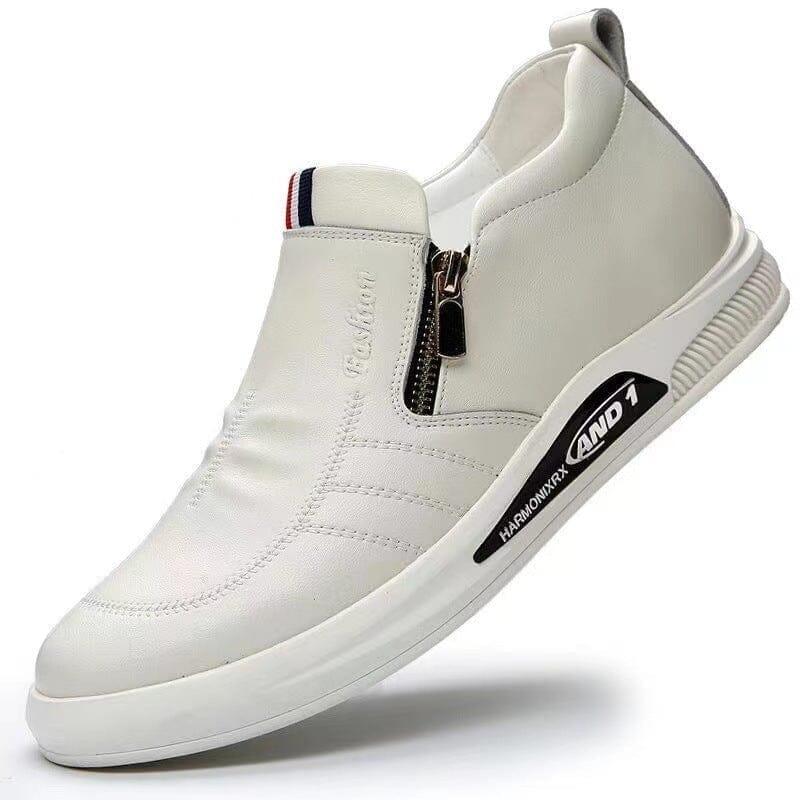 Ultra Comfortable Men's Slip-On Sneakers + Gift - Pure - PURECLO