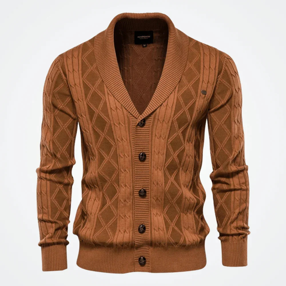 Men's Cardigan Manchester - Pure - PURECLO
