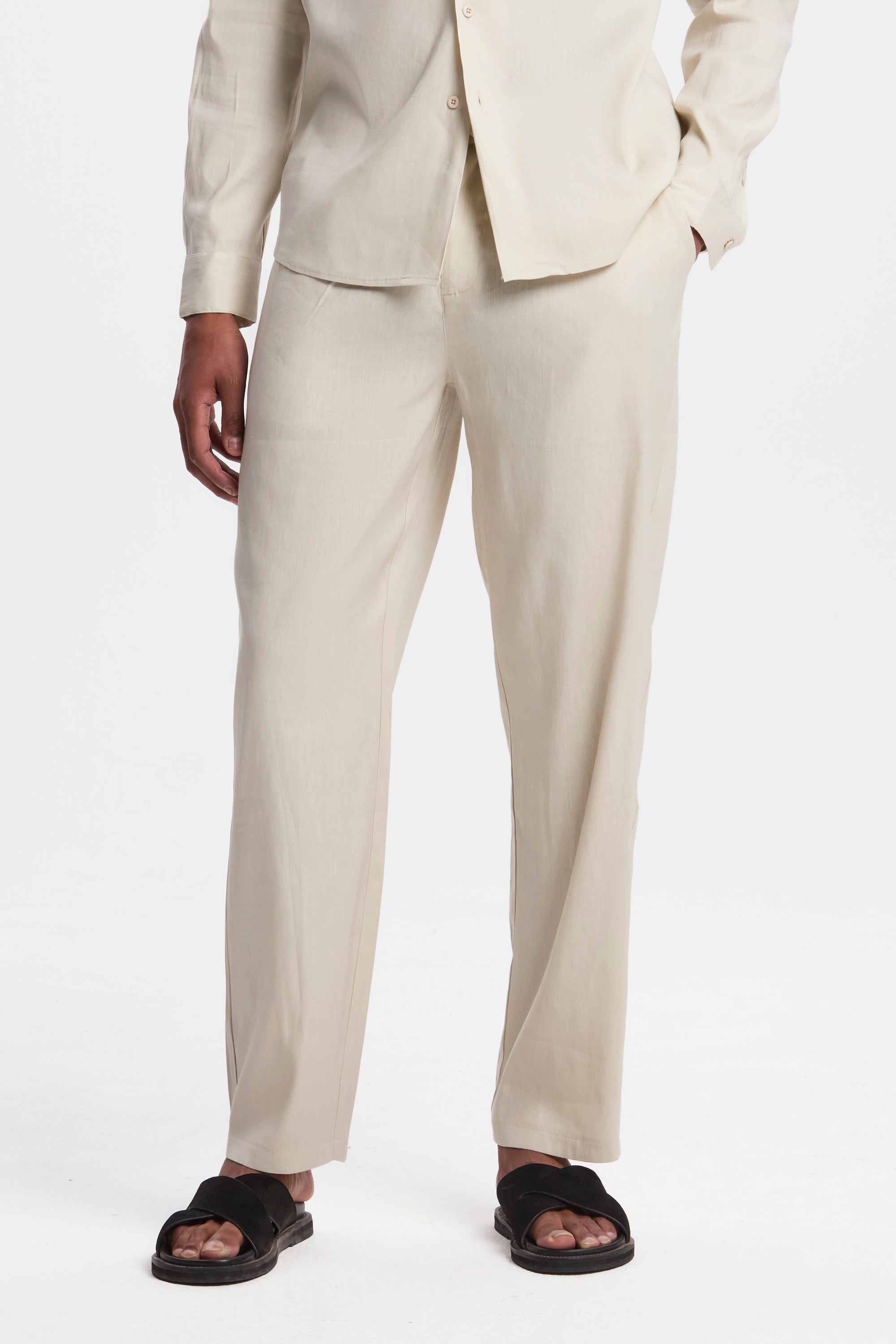 THE LINEN TROUSERS - PURECLO
