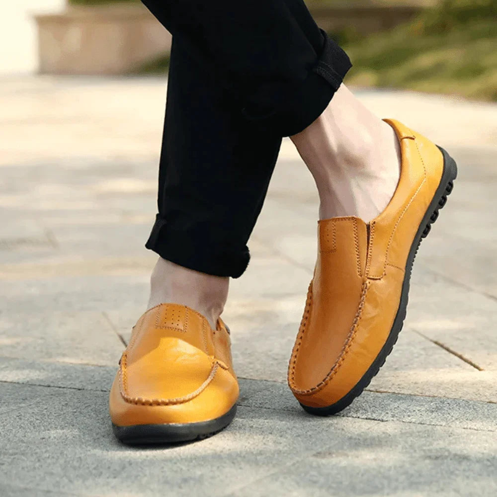 Leather Moccasin for Men - Pure - PURECLO