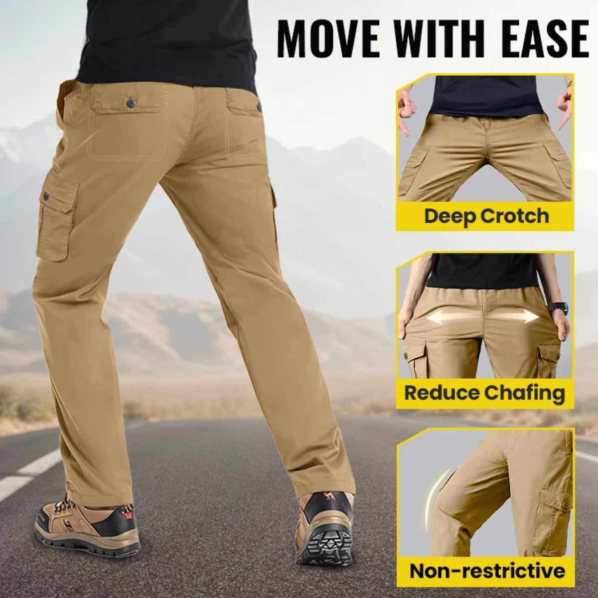 PURE Rover UltraFlex Cargo Trousers