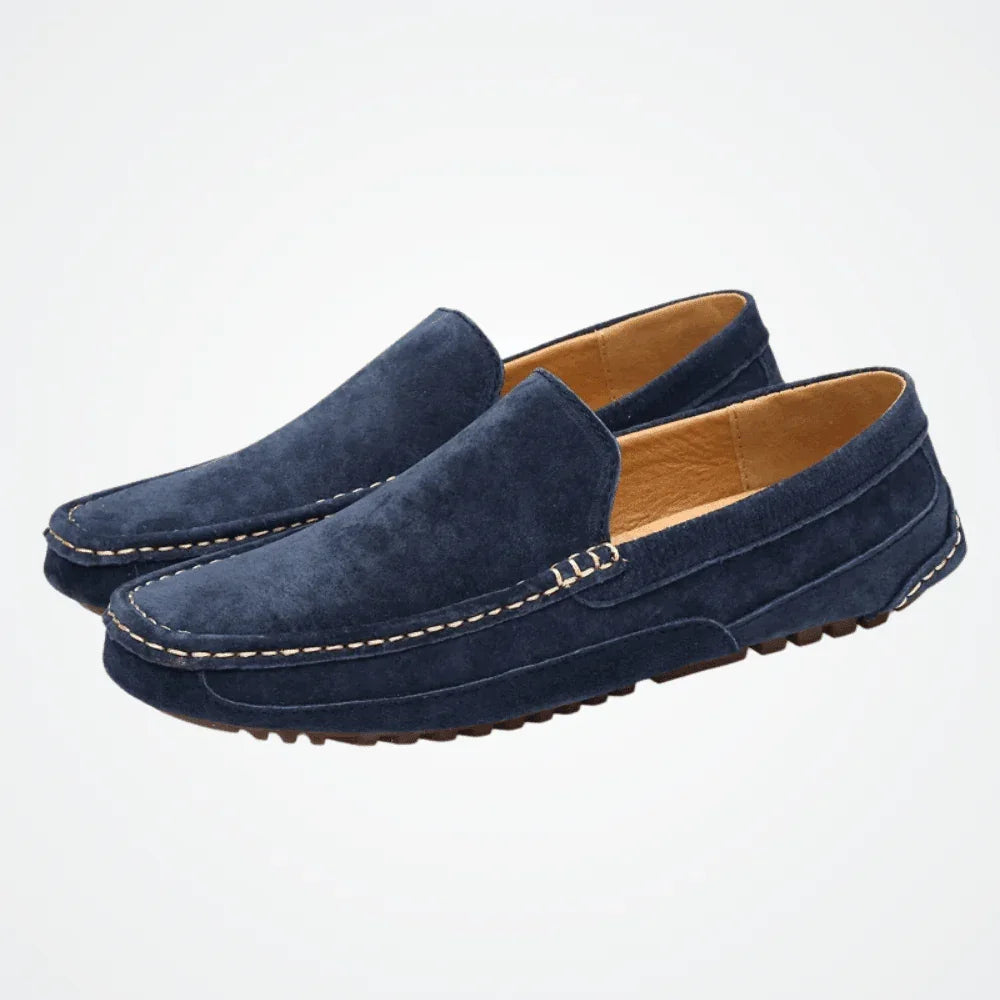 Men's Leather Moccasin Sweden - Pure - PURECLO