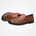 Men's Leather Moccasins Milan - Pure - PURECLO