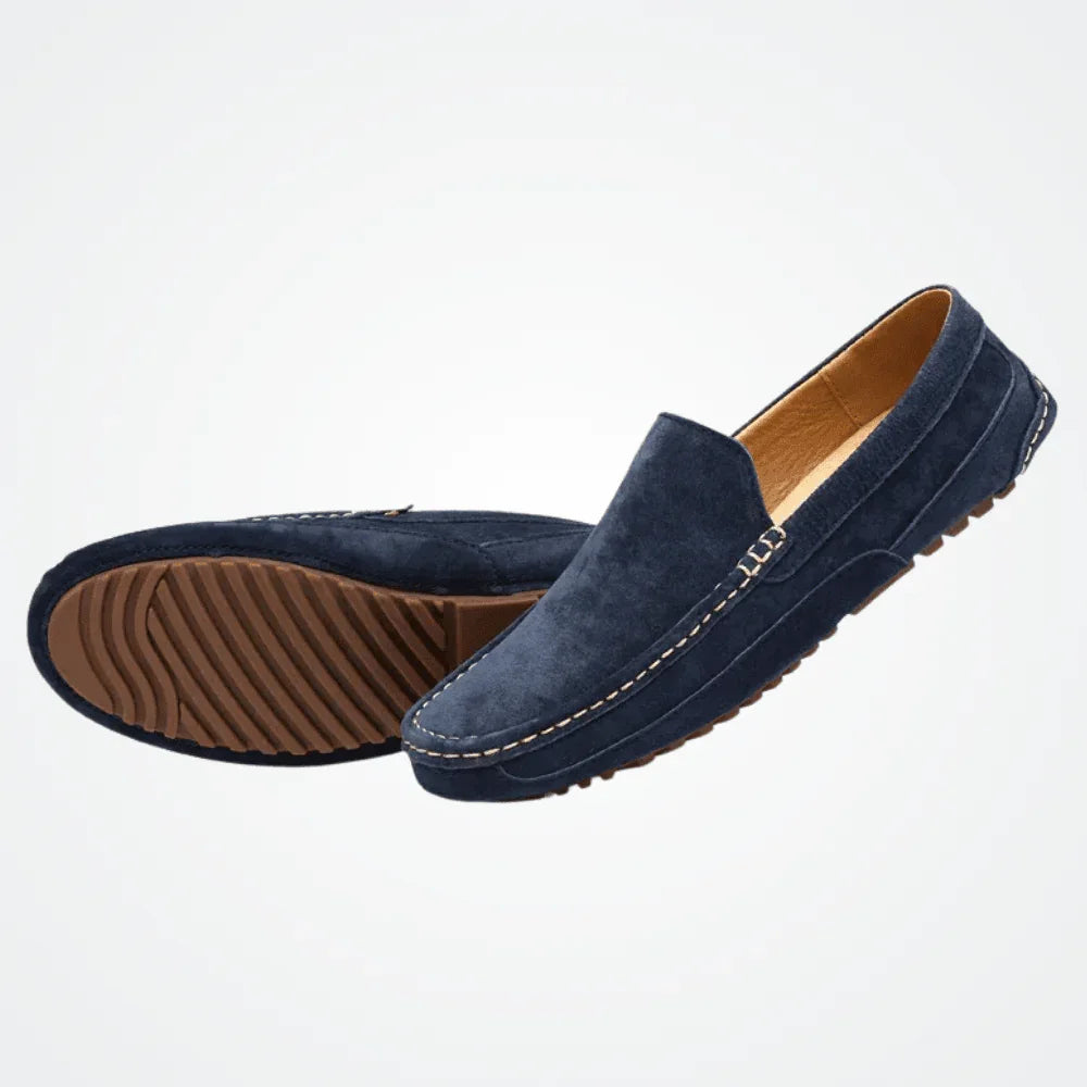 Men's Leather Moccasin Sweden - Pure - PURECLO