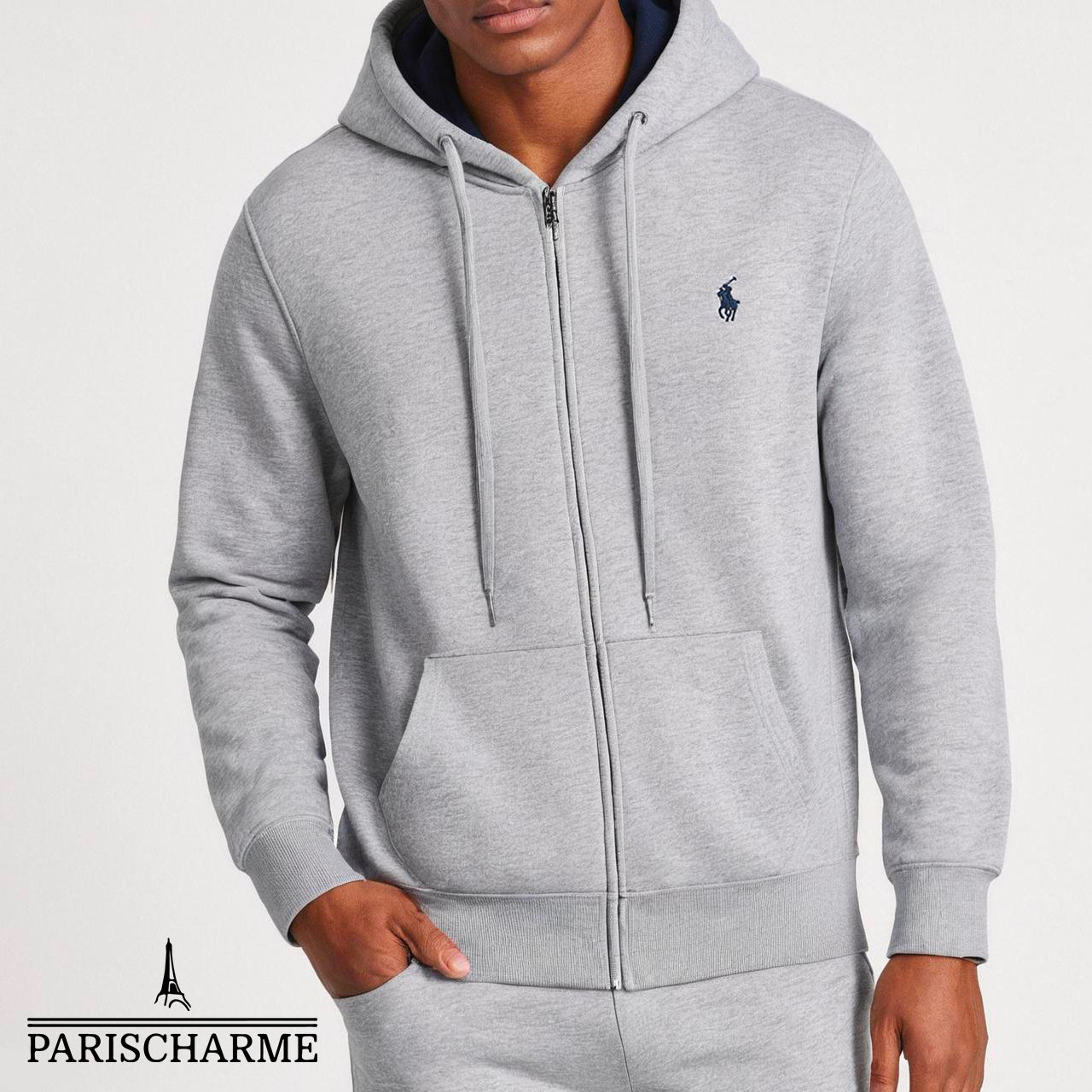 Sweat-Shirt à Capuche Classique R&L - PURECLO