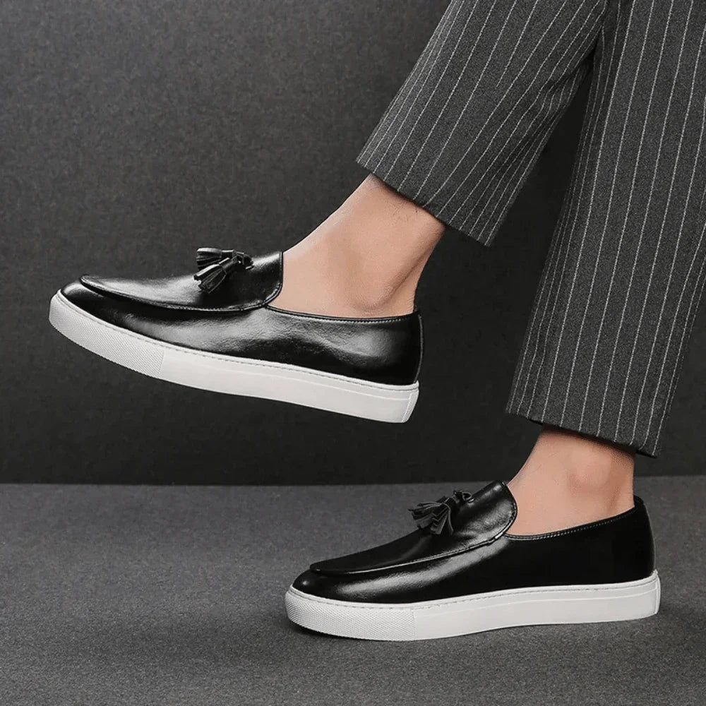 Men's Leather Moccasin Toulouse - Pure - PURECLO