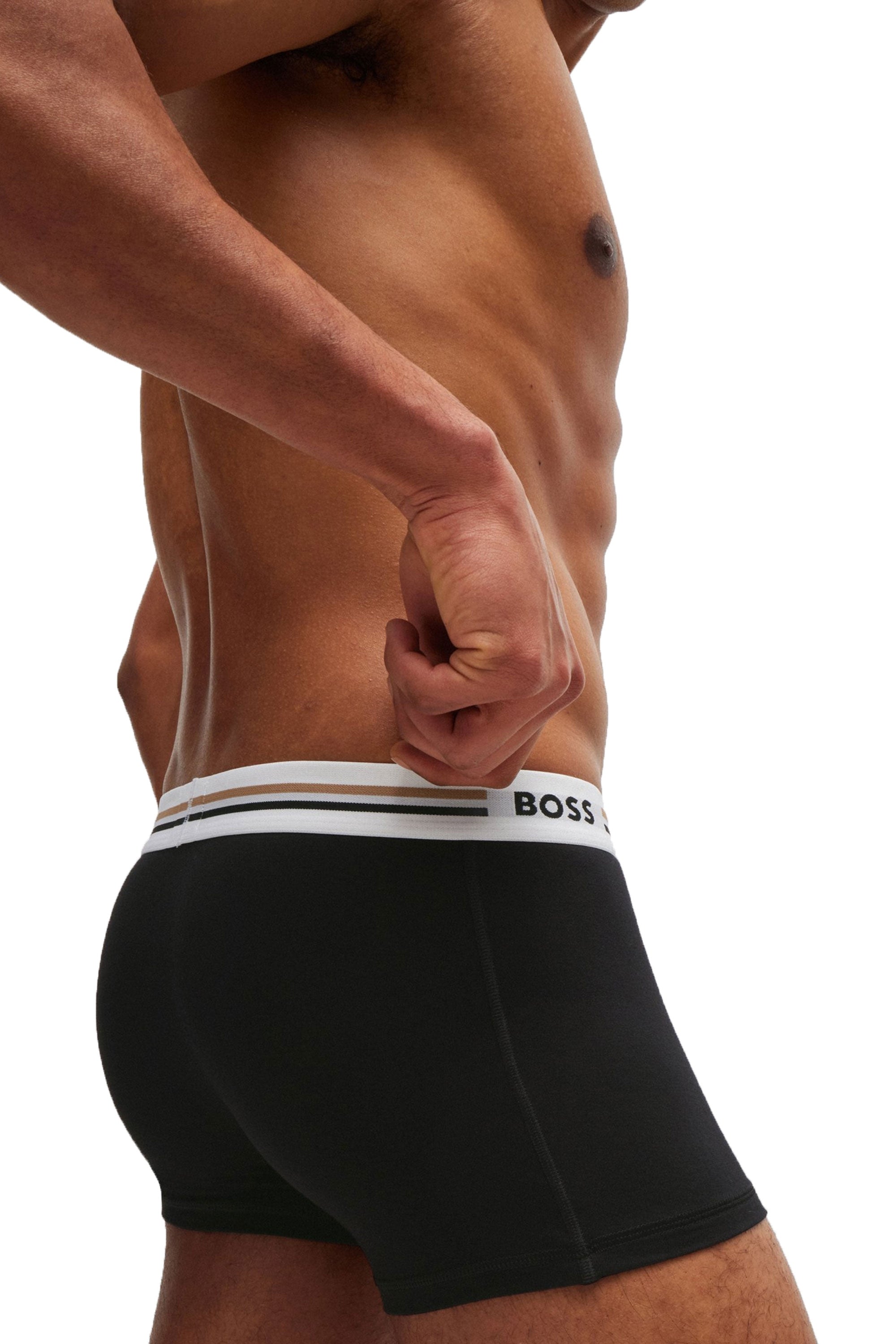 Boss 5 Pack Boxers Black