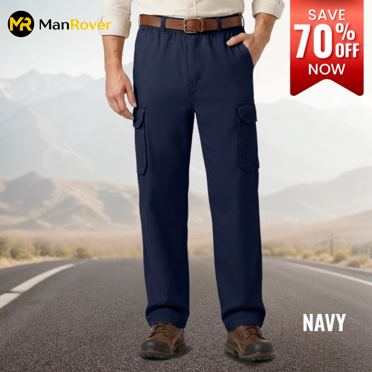 PURE FlexRover - Ultra Comfort Flex Fit Cargo Pants
