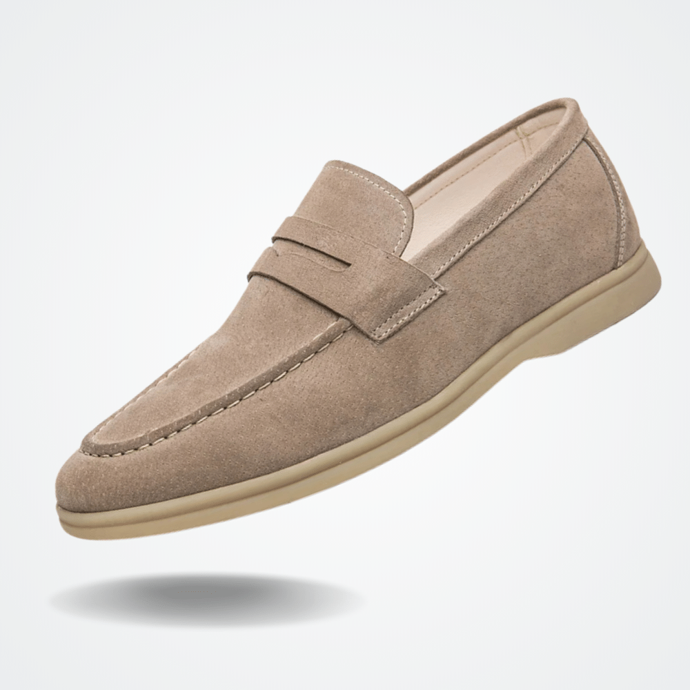 Leather Moccasin Loafer for Men Liverpool - Pure
