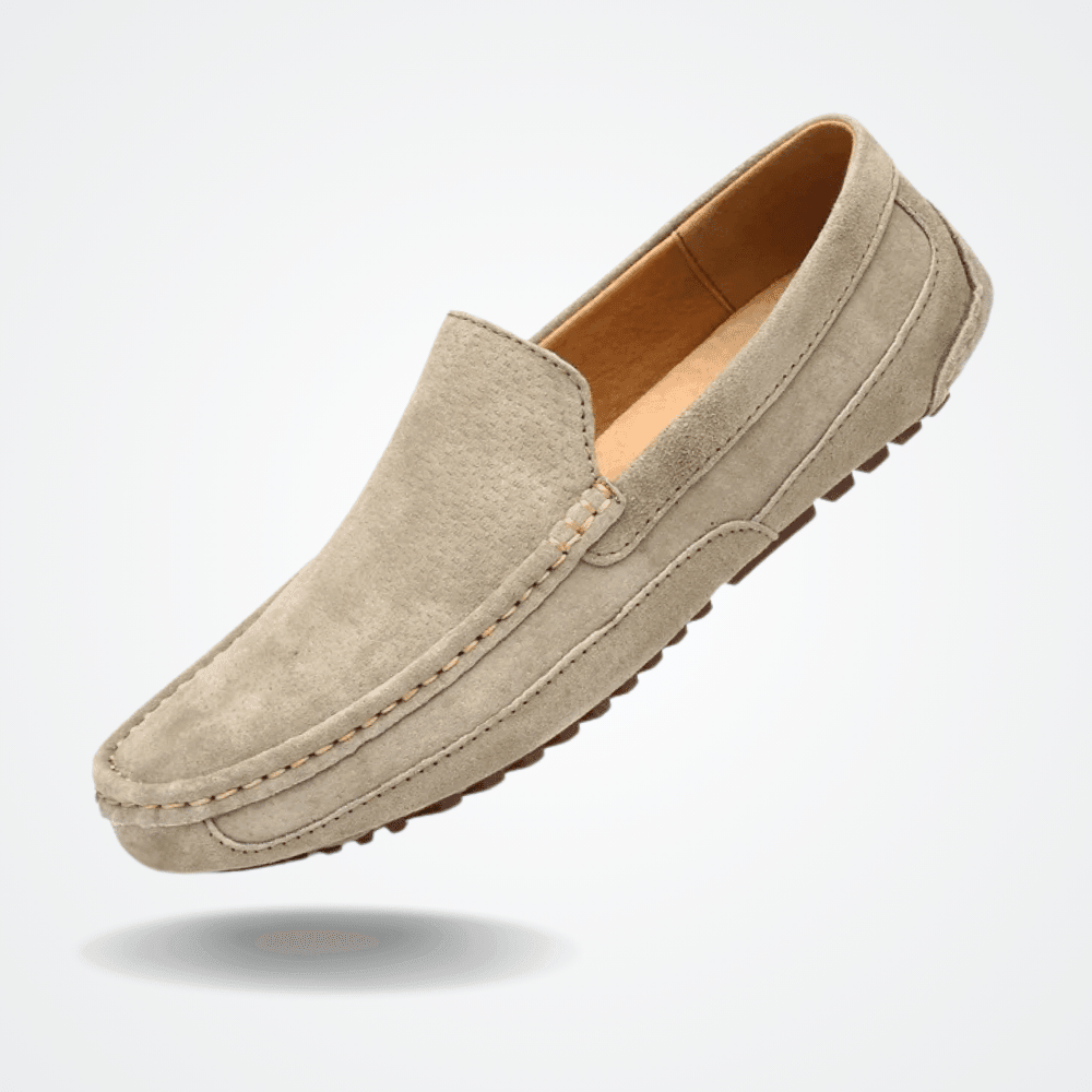 Men's Leather Moccasin Sweden - Pure