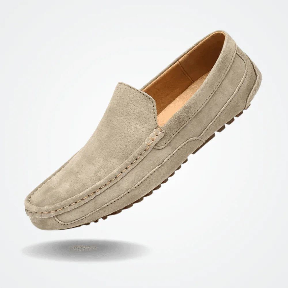 Men's Leather Moccasin Sweden - Pure