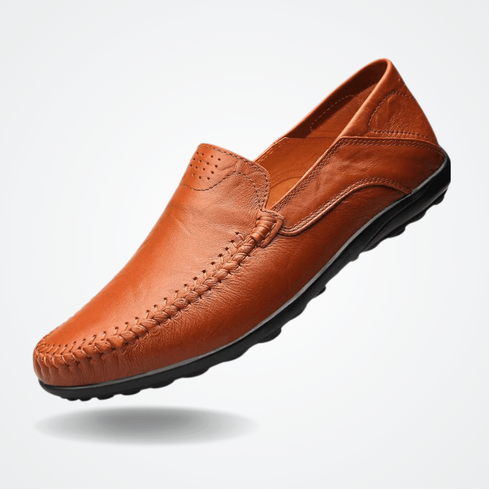 Men's Leather Moccasins Florença - Pure