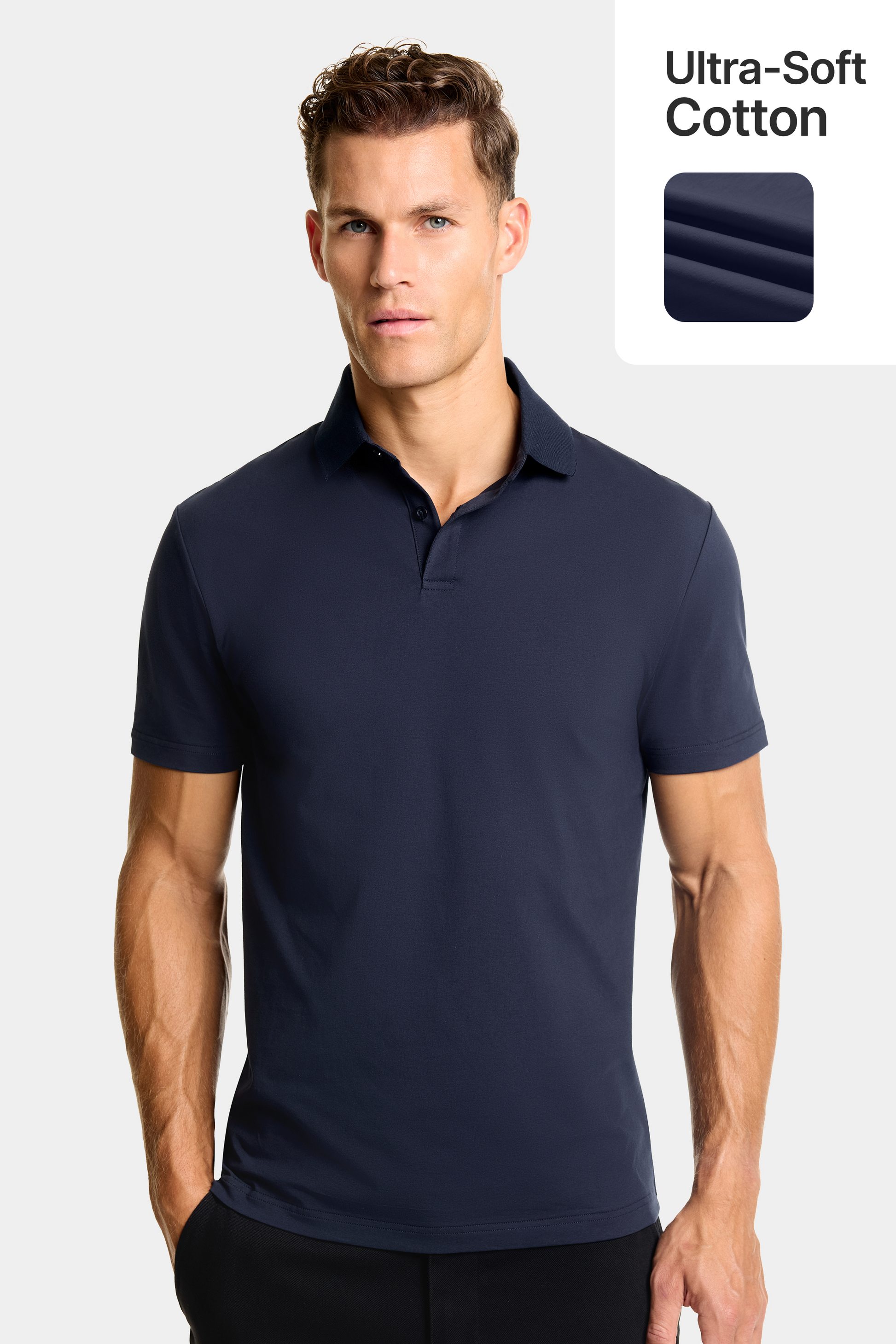 THE EROS REGULAR POLO - PURECLO