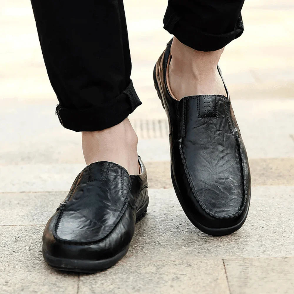 Leather Moccasin for Men - Pure - PURECLO