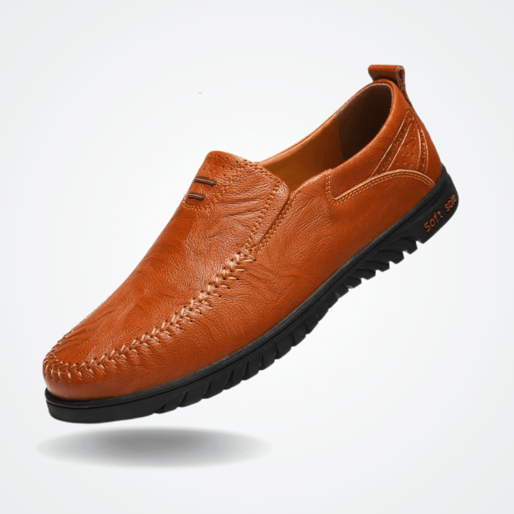Men's Leather Moccasin Pisa - Pure