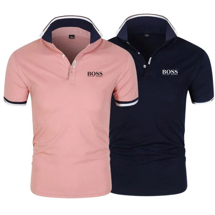 [BUY 1, GET 2] 2-Pack Boss Essential Polo Shirts - Pure - PURECLO