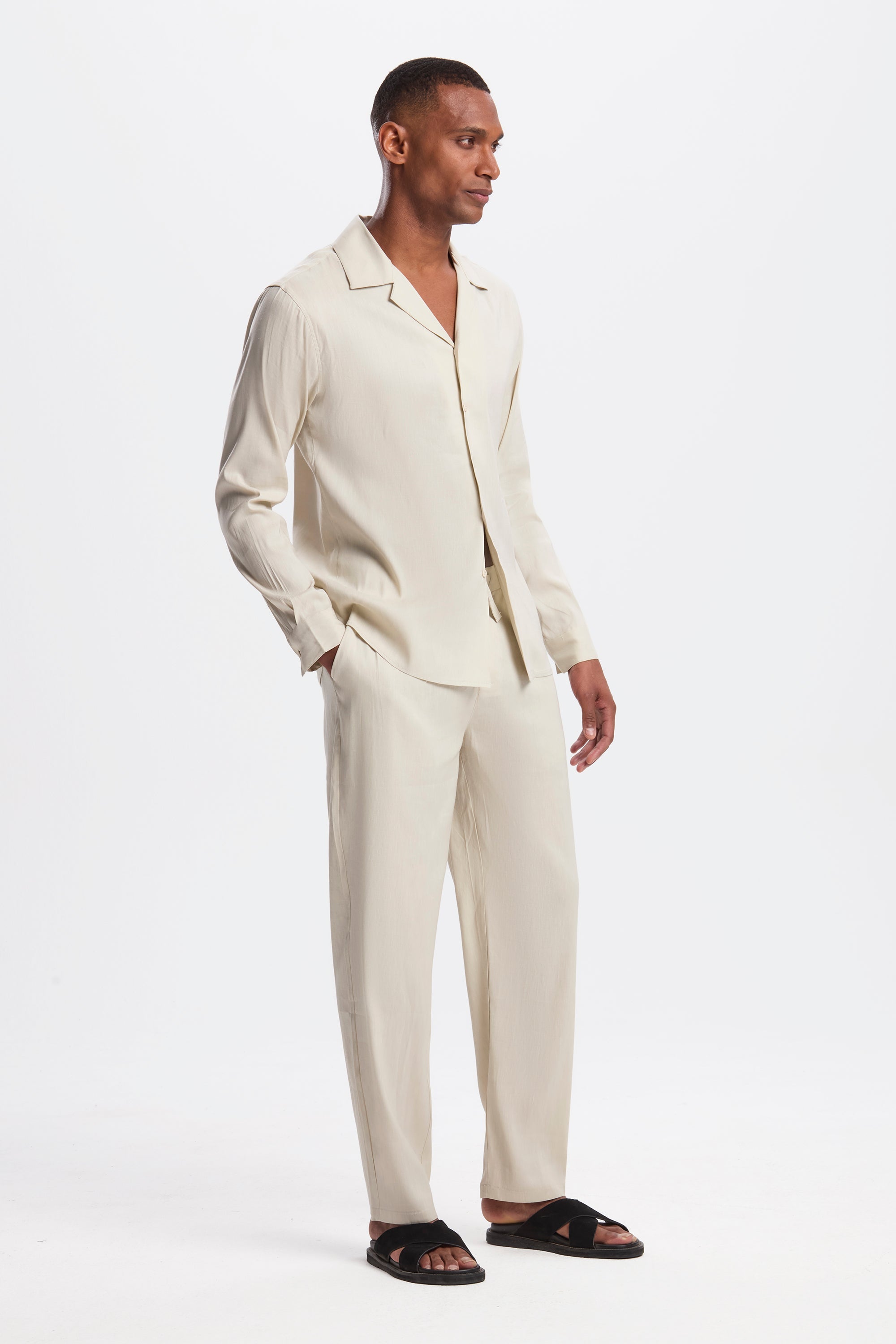 THE LINEN TROUSERS - PURECLO