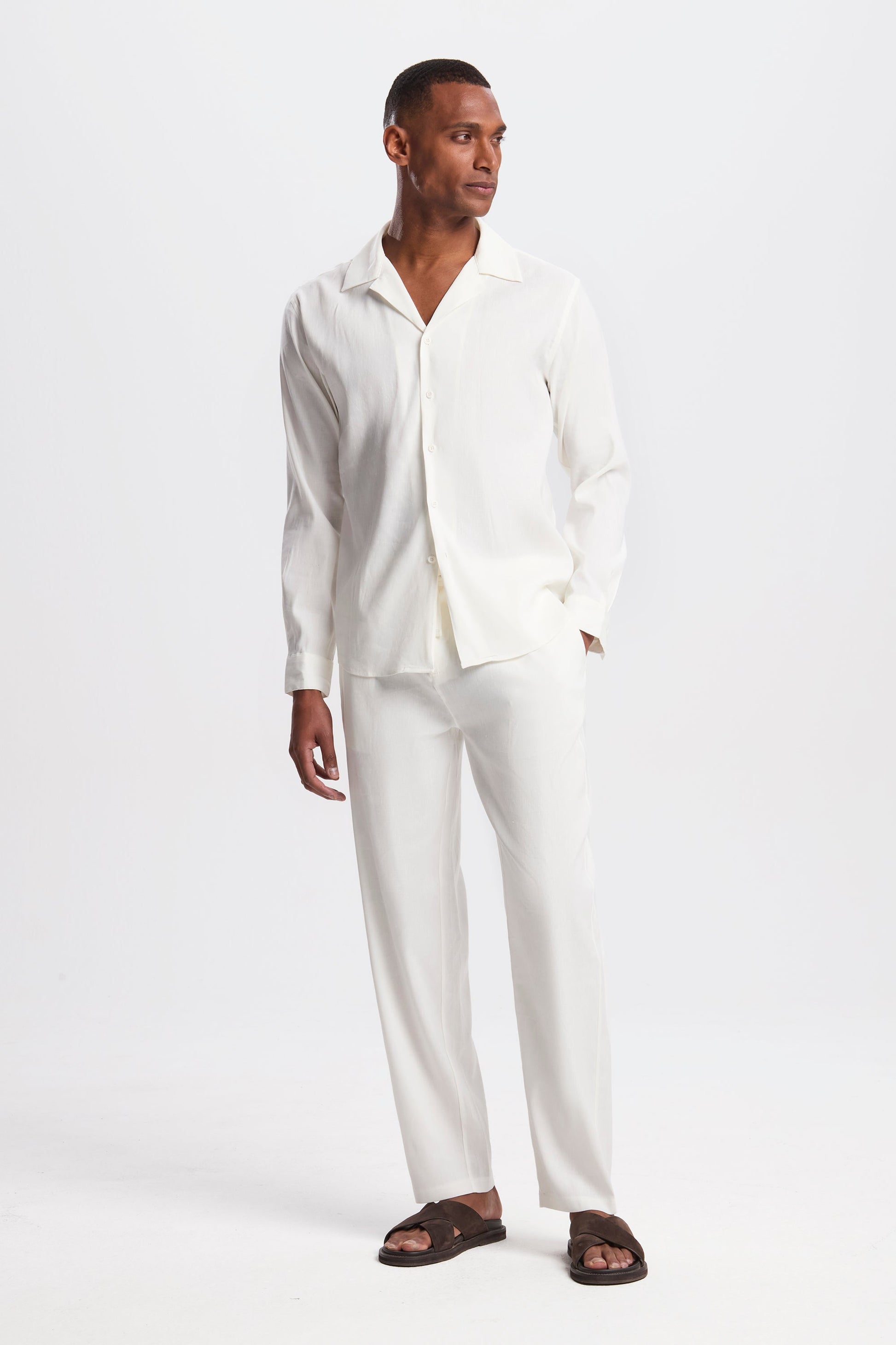 THE LINEN TROUSERS - PURECLO