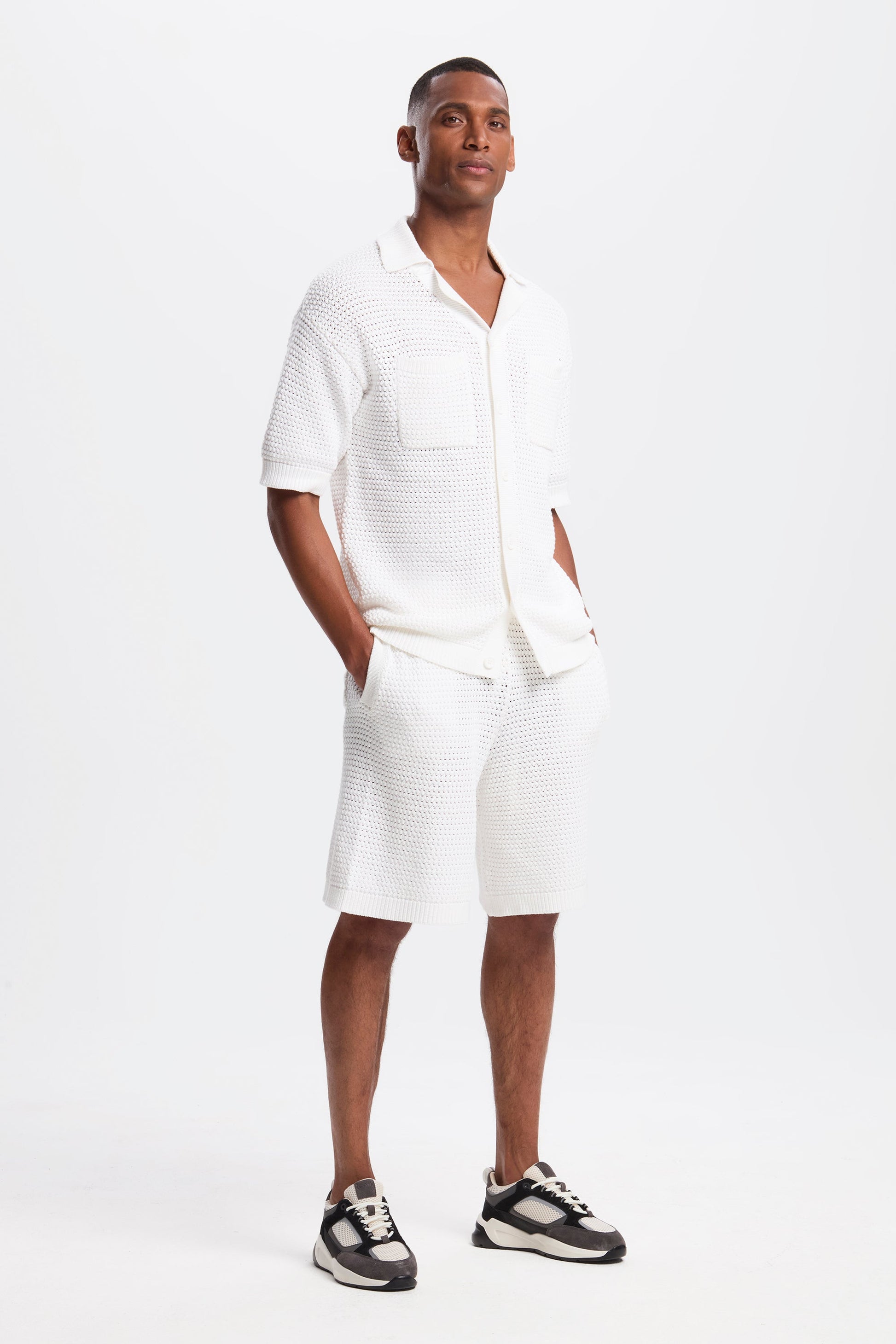 THE MATESE CROCHET SHORTS - PURECLO