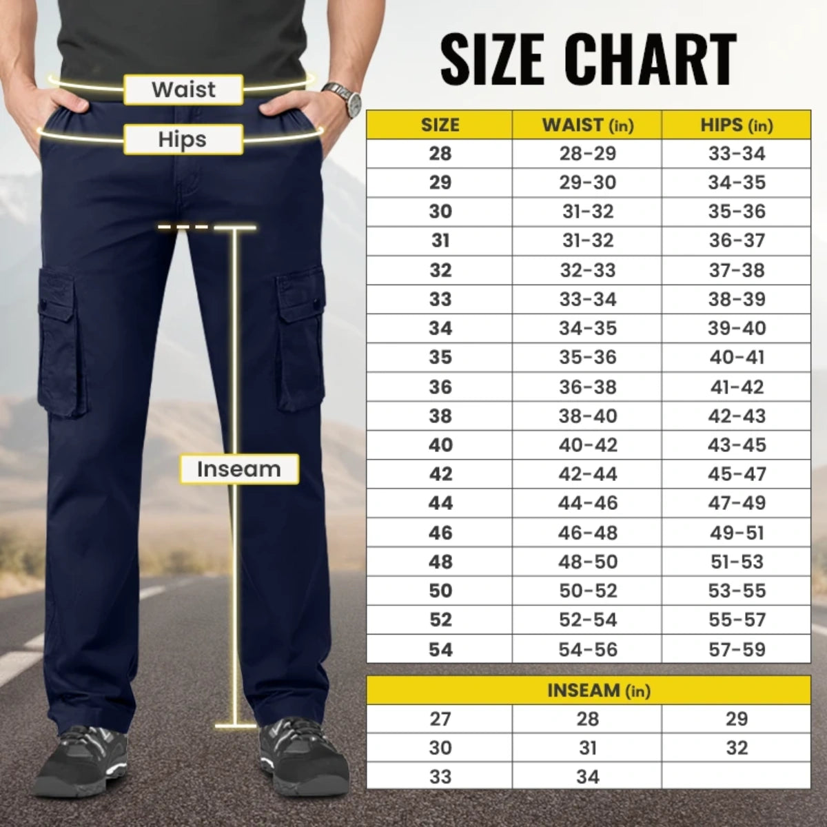 PURE Rover UltraFlex Cargo Trousers