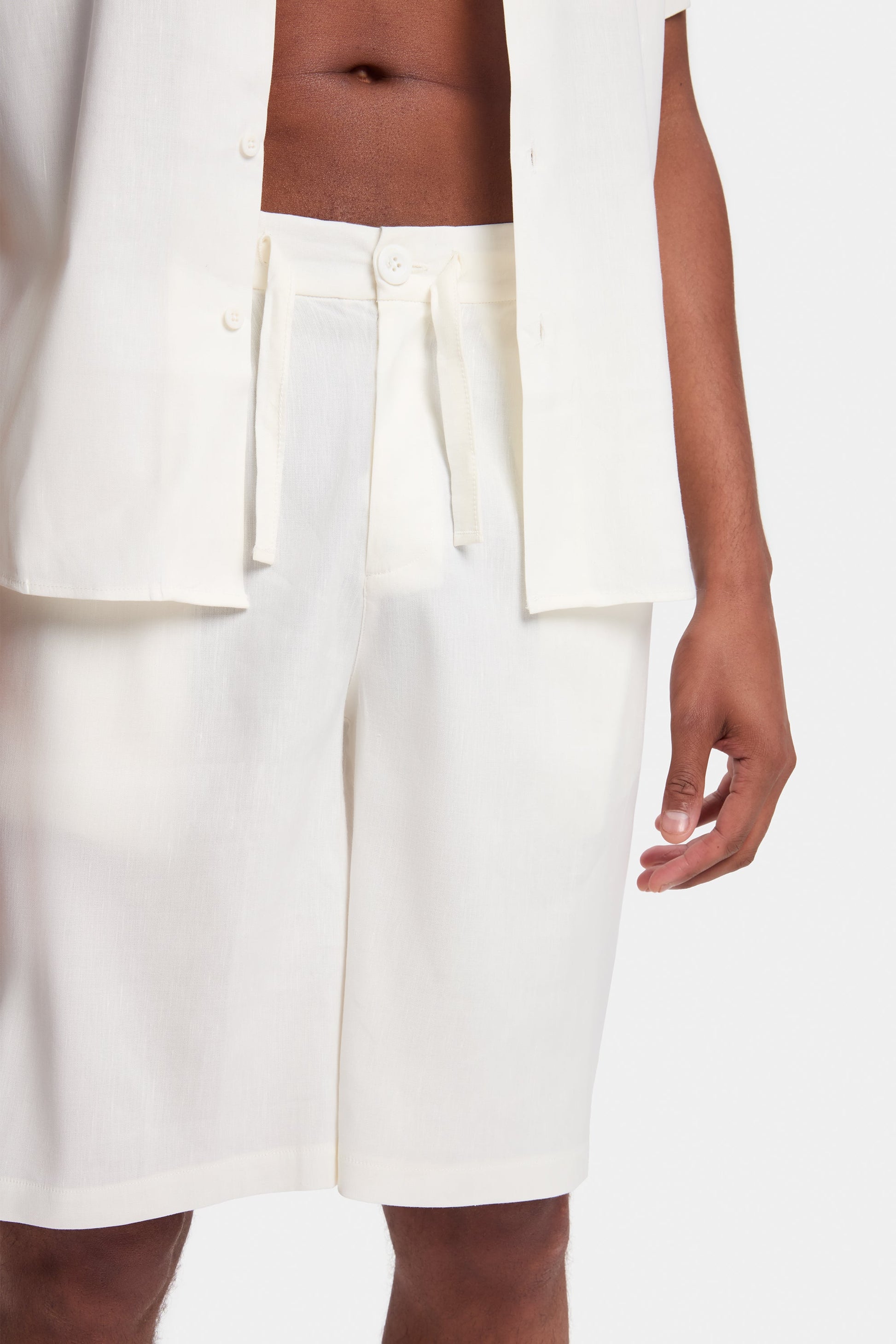 THE LINEN SHORTS - PURECLO