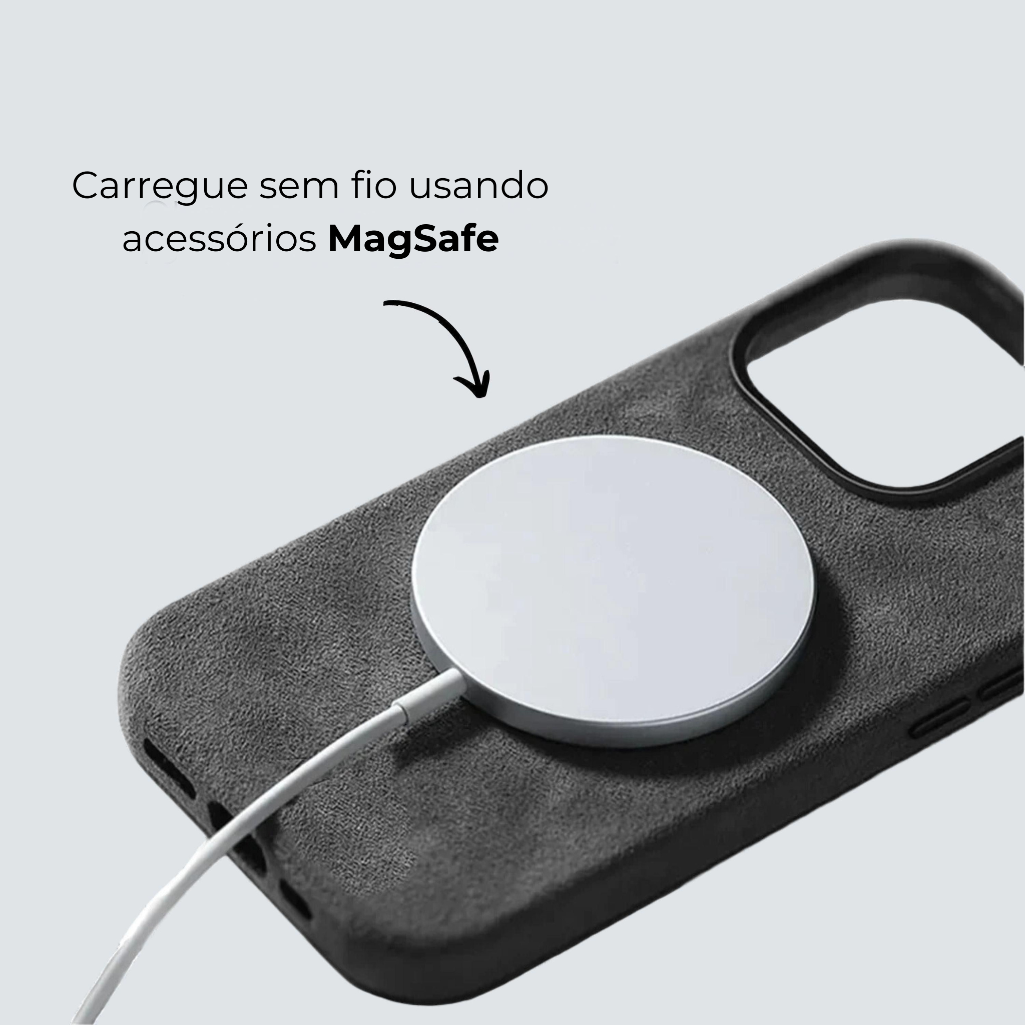 Alcantara Case - Urban Gray