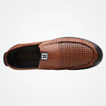 Men's Leather Moccasins Milan - Pure - PURECLO