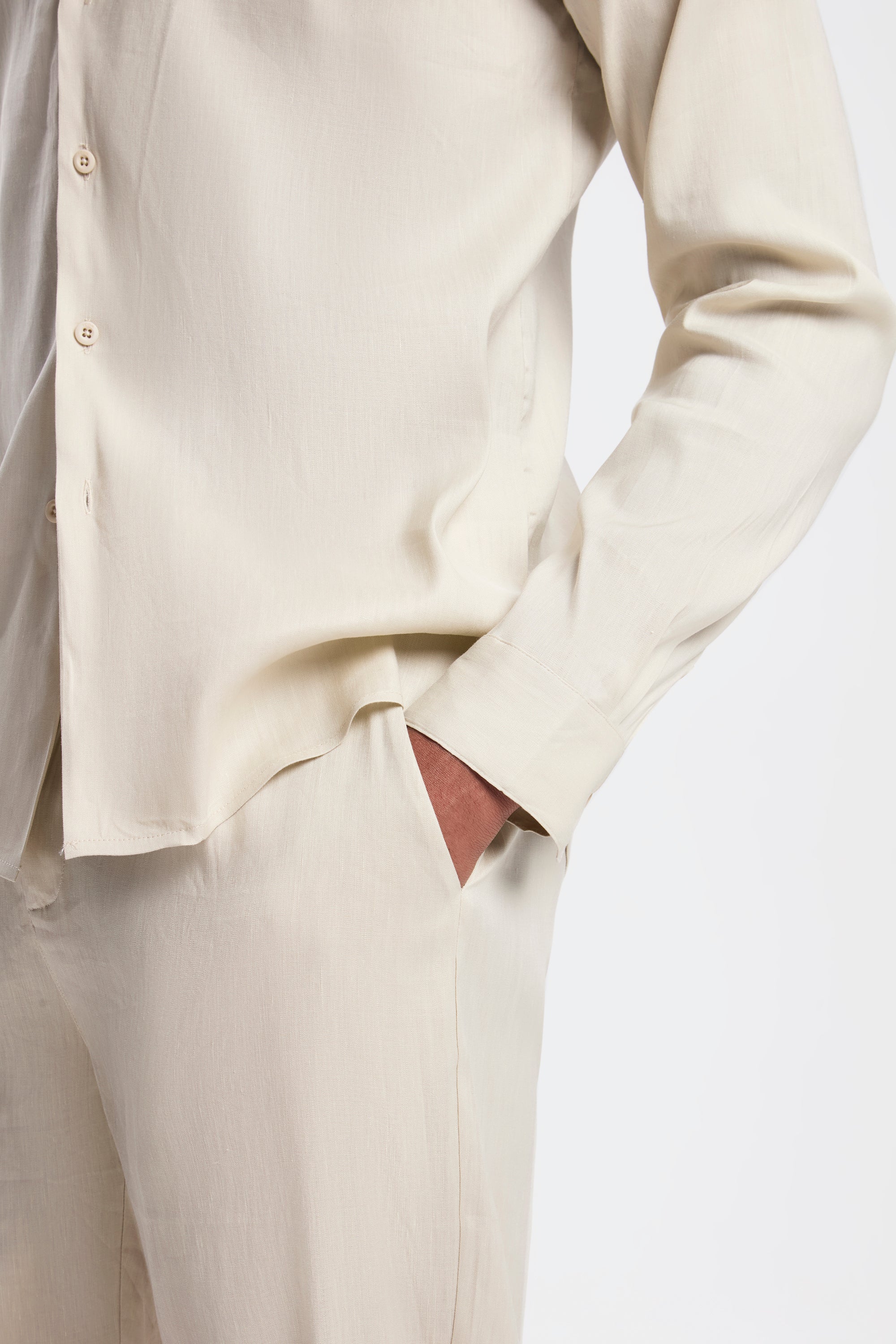 THE LINEN TROUSERS - PURECLO