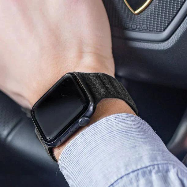 Alcantara Band Esporte - Apple Watch  - Space Gray