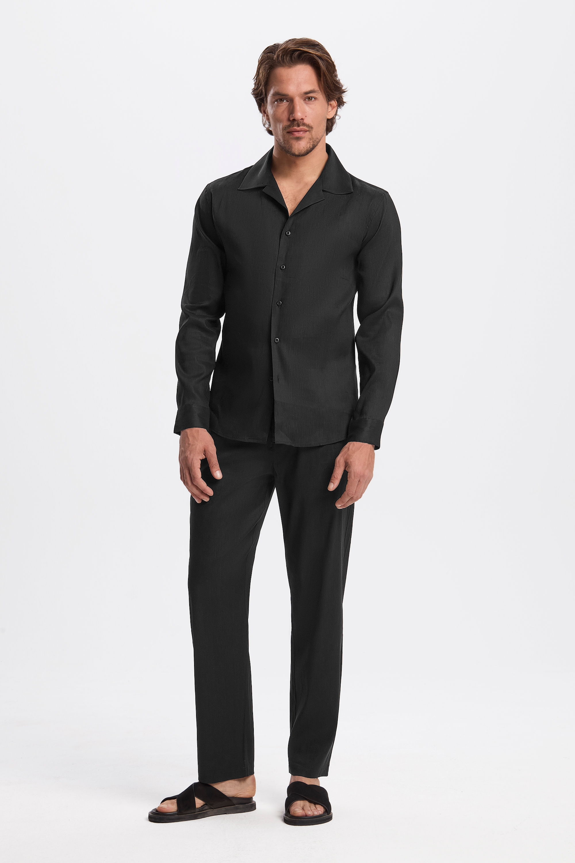 THE LINEN TROUSERS - PURECLO