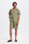 THE LINEN SHORTS - PURECLO