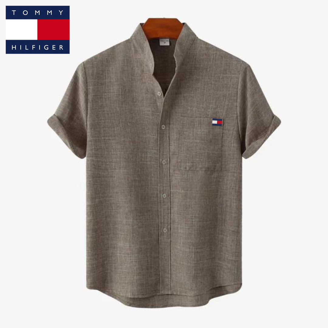 Luxurious linen casual shirt - PURECLO