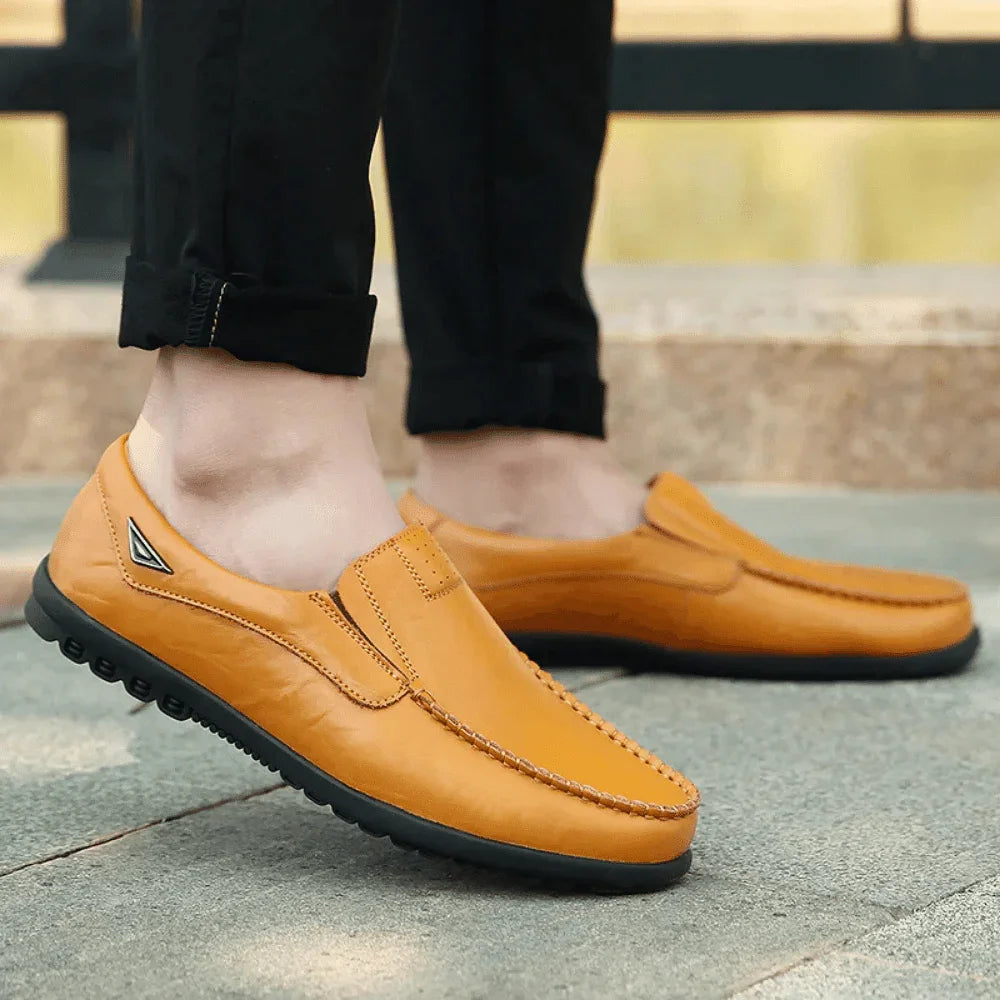 Leather Moccasin for Men - Pure - PURECLO