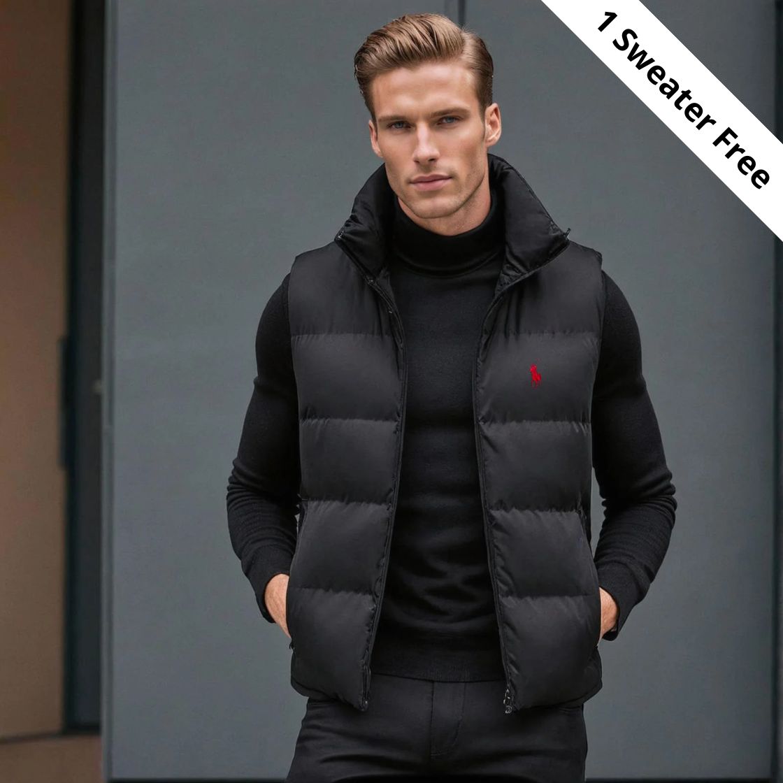 PureClo™ | R&L Vest + Free Turtleneck Sweater | Limited Offer (Buy 1 Gilet, Get 1 Sweater FREE!)