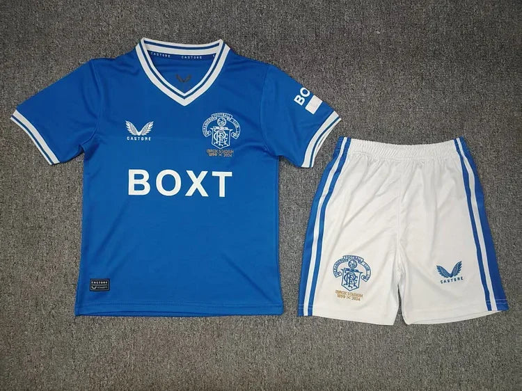 Kids Rangers 125th Anniversary Football Kit - PURECLO