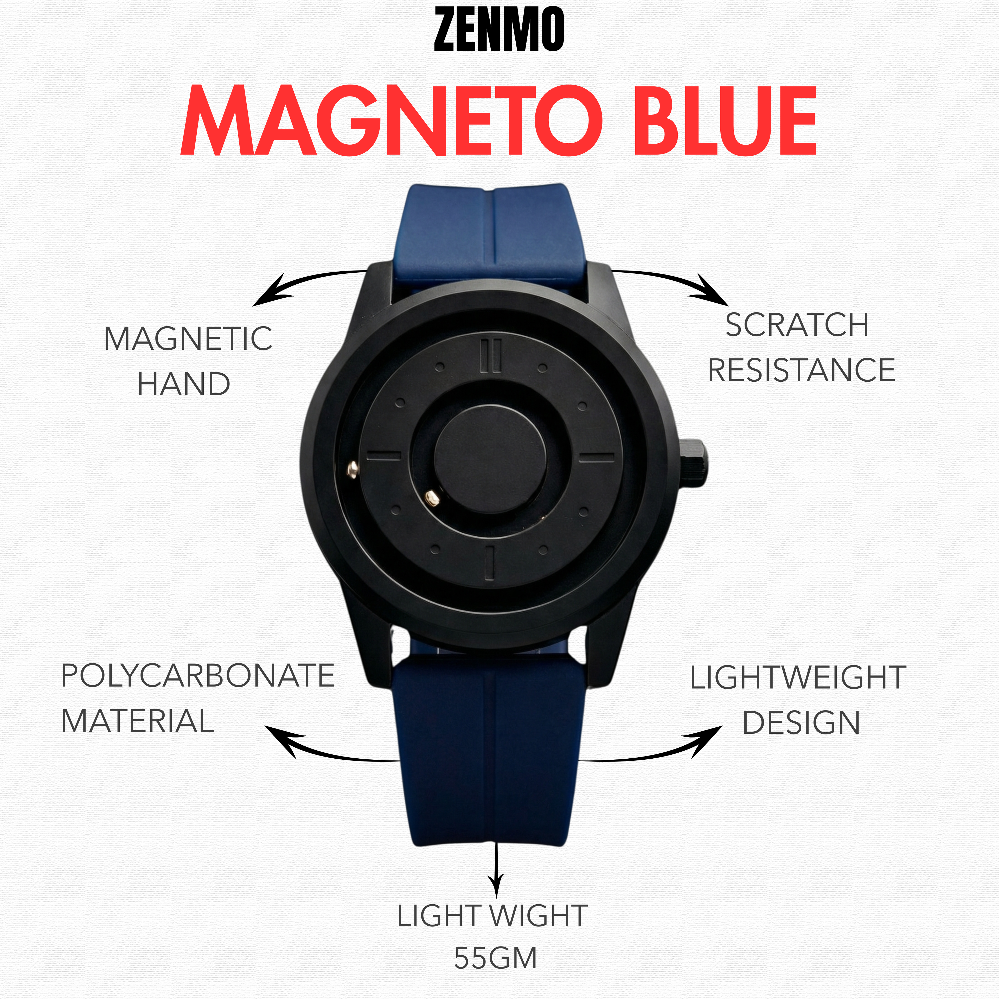 Magneto Blue Watch