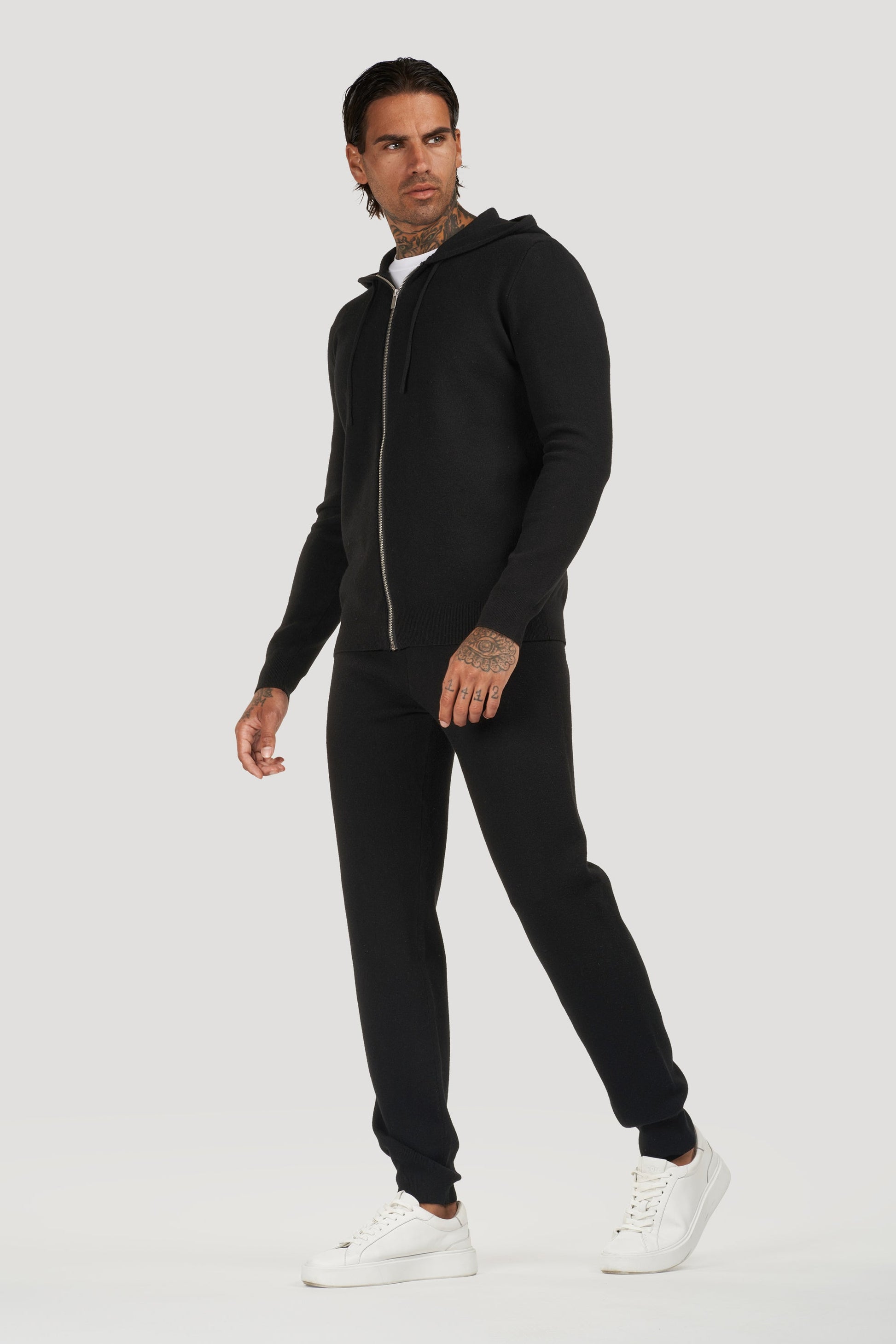 THE ELITE CASHMERE JOGGER - PURECLO
