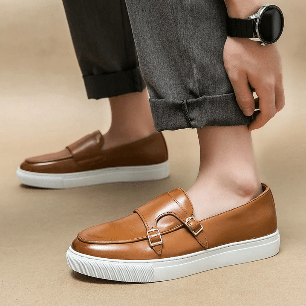 Men's Leather Moccasin Rennes - Pure