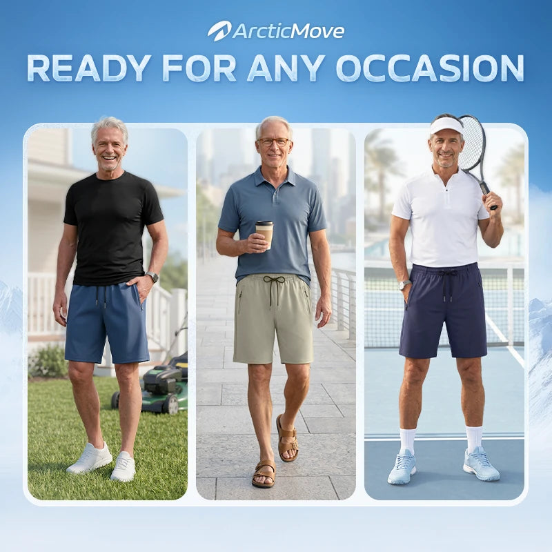 Pure™  ArcticMove - Ultra-Breathable Ice Silk Stretch Shorts