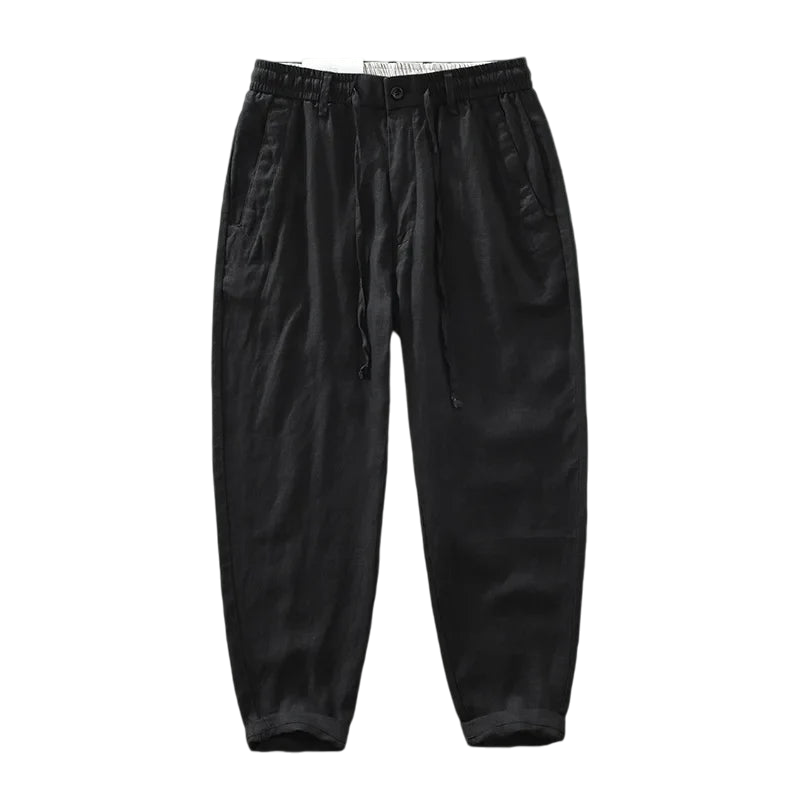 Men's Linen Trousers Elegio - Pure