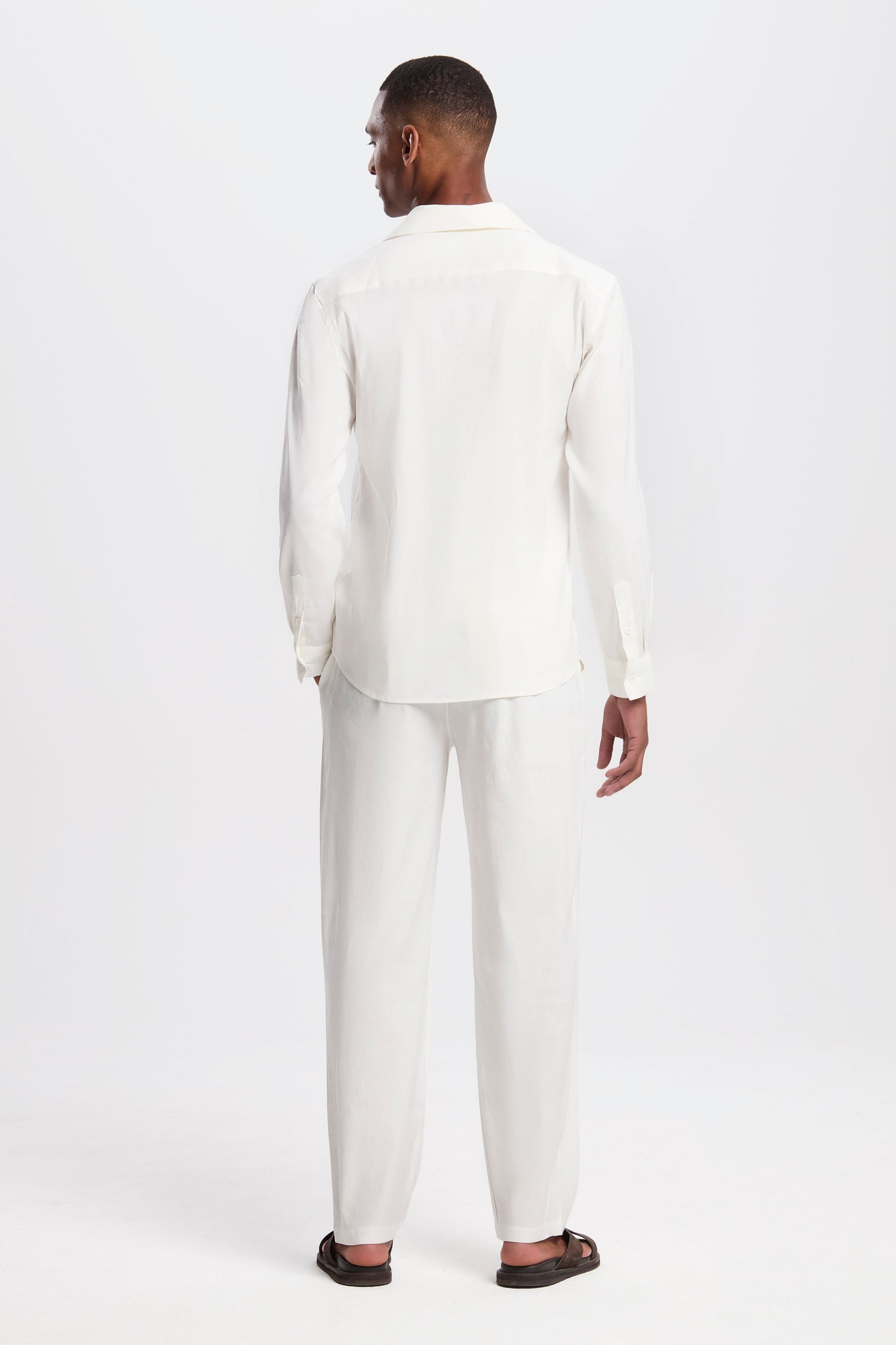 THE LINEN TROUSERS - PURECLO